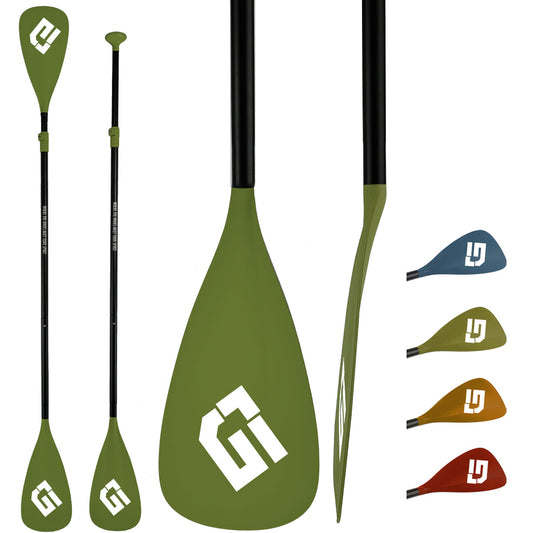 Sup Paddle, 3&4-Piece Detachable Floating Paddle Board Paddles, Adjustable Kayak Paddle, Durable Oars-01A-