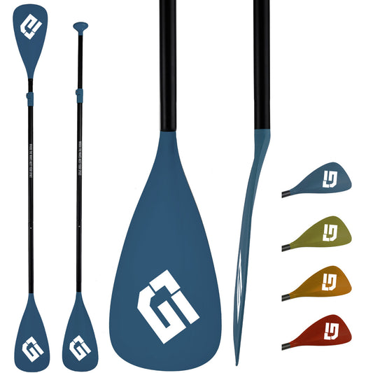 Sup Paddle, 3&4-Piece Detachable Floating Paddle Board Paddles, Adjustable Kayak Paddle, Durable Oars-02A-